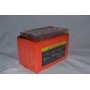 Аккумулятор 12V 9Ah гелевый с датчиком (150х87х107) UTX9-BS (оранжевый) BATTERY