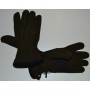 Перчатки зимнии двухслойные флисовые теплые руковицы утепленные на флисе