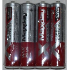 Батарейки пальчикові MAXDAY Carbon battery R3P 1,5V, AAA пальчикові 40шт/уп