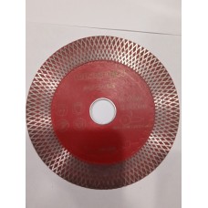 Алмазный диск  для резки и шлифовки керамогранита, керамической плитки 125x1,8x8/25x22