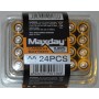 Батарейки пальчикові MAXDAY Carbon battery R6P 1,5V, AA пальчикові 24шт/уп