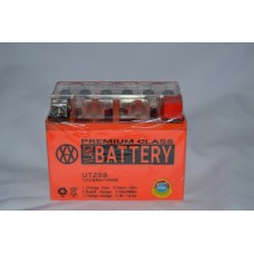 Аккумулятор 12V 4Ah гелевый (113х70х87) UTZ5S ( оранжевый ) BATTERY