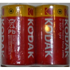 Батарейка KODAK R20 D (бочка) 24шт/уп